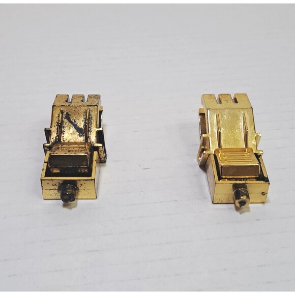 Vtg Mego Inter-Changables Lord Meto Set Of 2 Gold Hand Claw Claws Weapon Part - Picture 7 of 7